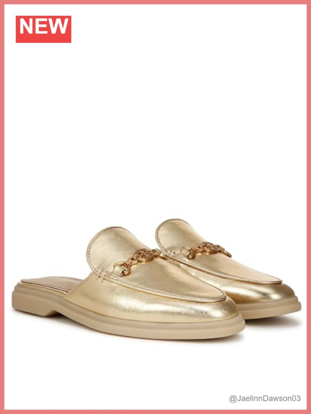 Sam Edelman Kira Loafer Mule with Bit Detail Slip-On Flat Shoes